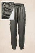 Jogger Satinado Oliva